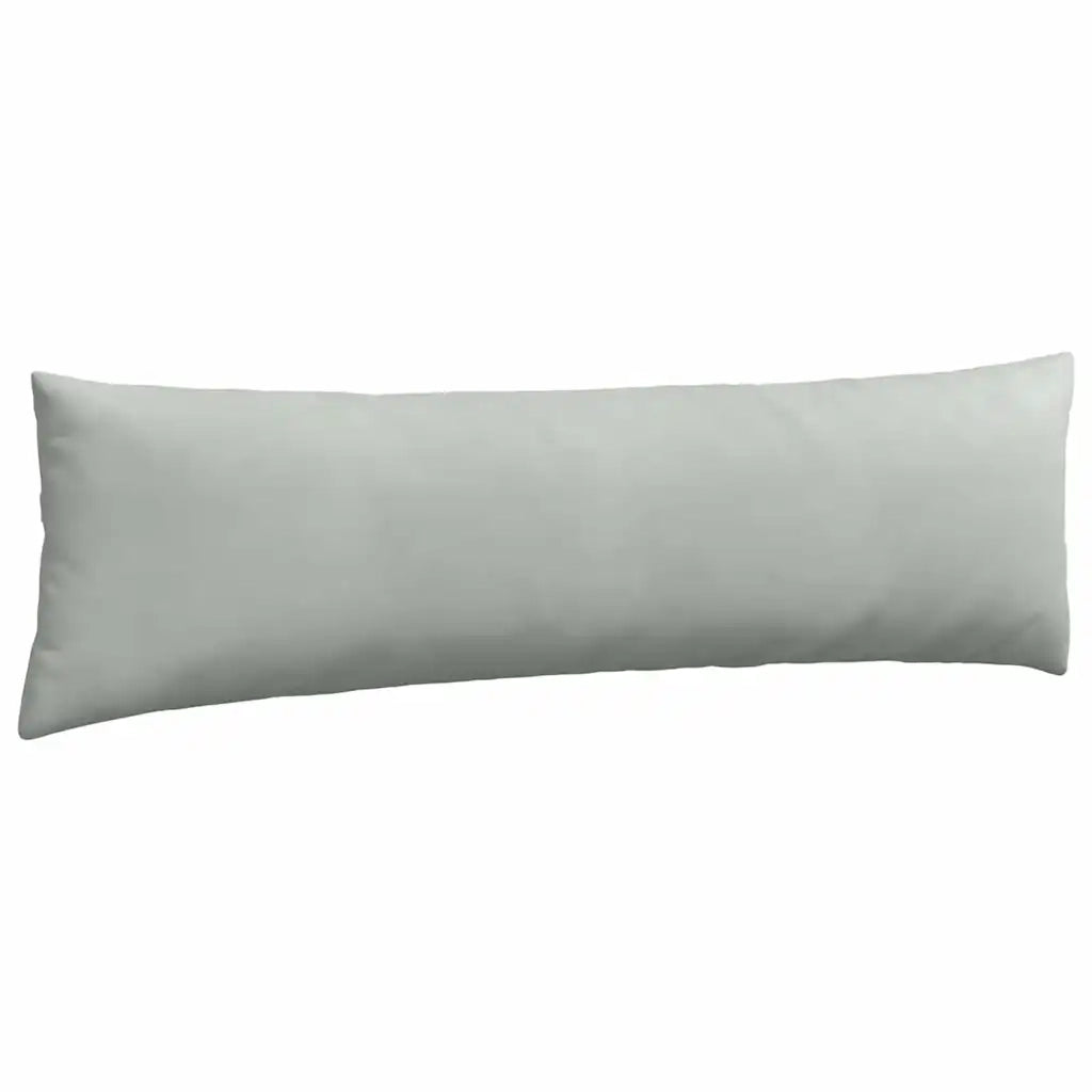Cuscini da Divano 2 pz-Set di 2 Cuscini per Sofa Grigio chiaro 145 x 40 cm 174043