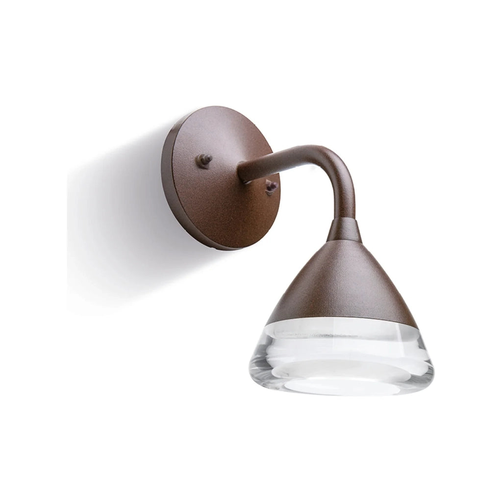 Applique Esterni Ed Interni Alluminio Corten Led 20 W - 1700 Lm - 3000K Graal