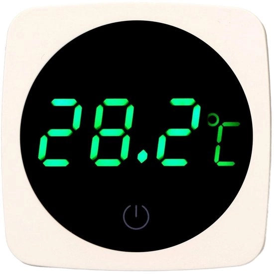 Termometro Digitale per Acquario con Alta Precisione - Gauge di Temperatura per Acquario e Terrario - Termometro LED Digitale per Acquari
