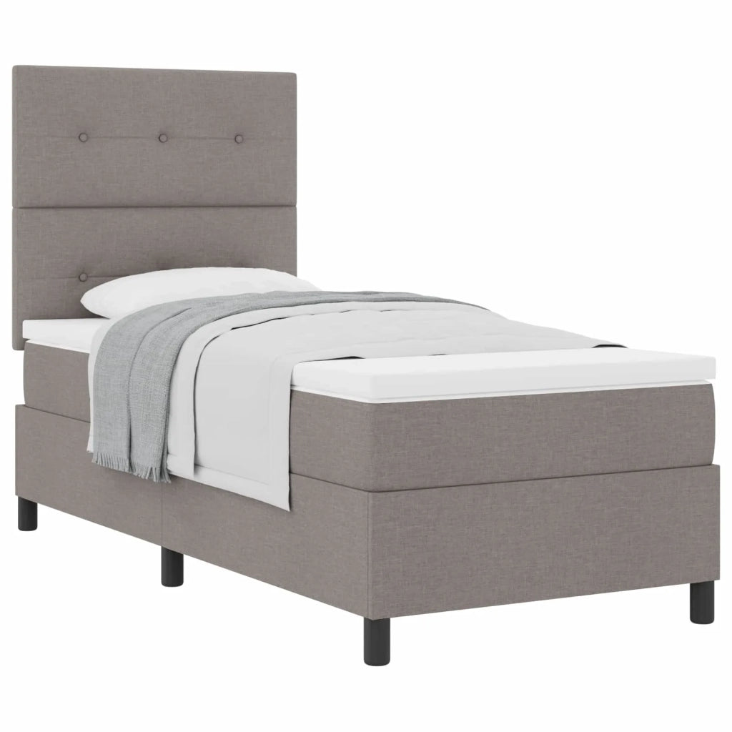 Letto a molle con materasso Talpa 100 x 200 cm Tessuto 3339368