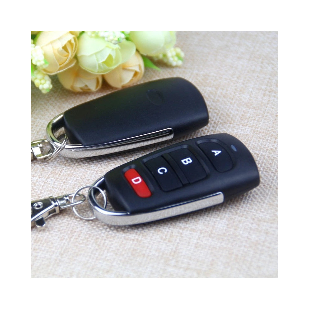 Trade Shop - Telecomando Cancello Duplicatore Codici Code Universale 4 Canali Frequenza 433 -