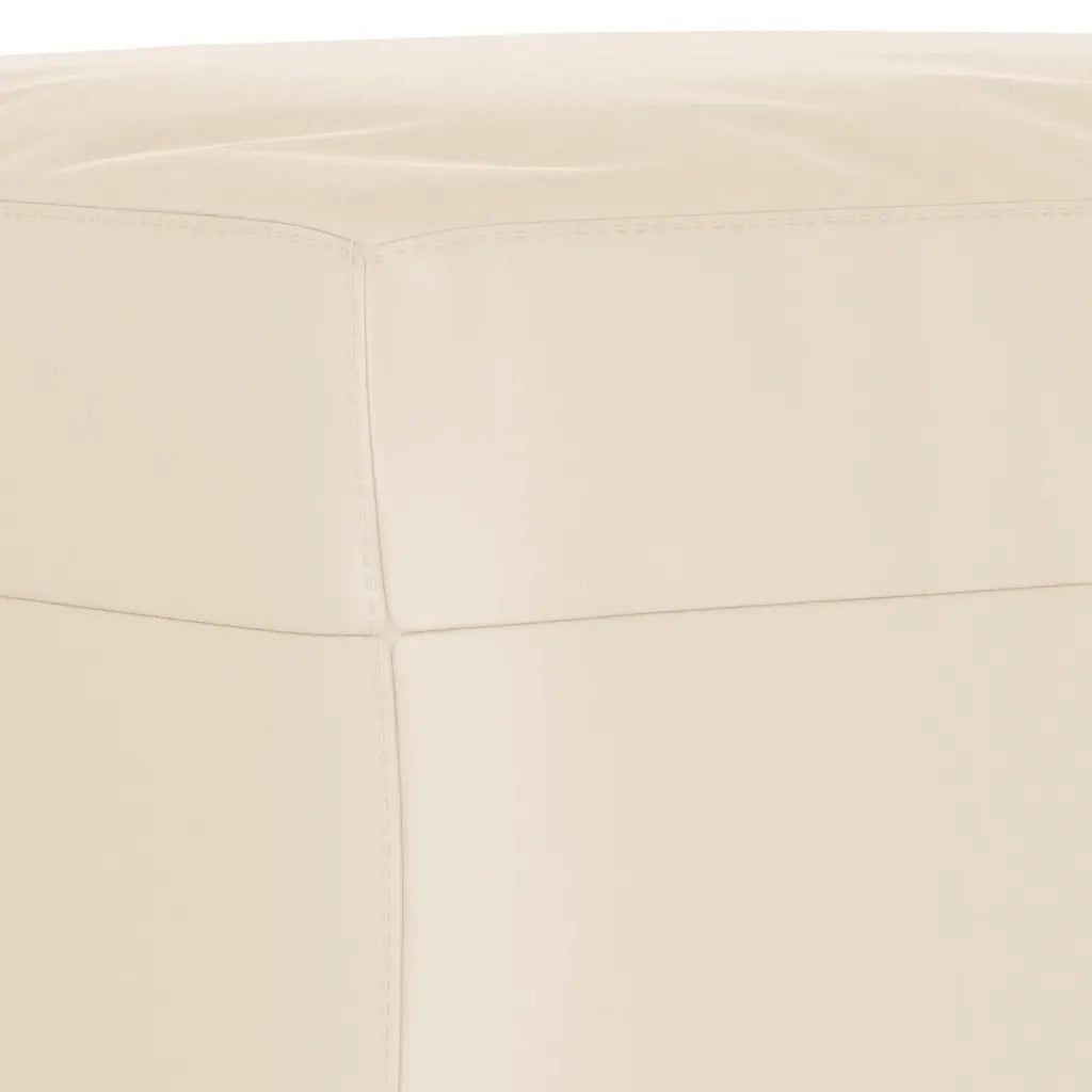 Set Divani 3 pz con Cuscini Beige in Tessuto Microfibra 3202325