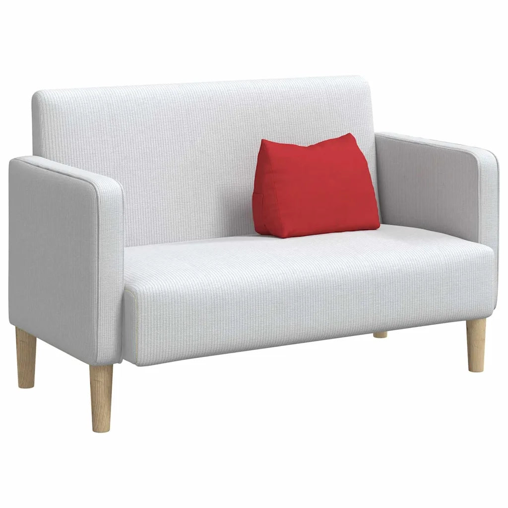 Cuscino per Schiena | Cuscino dorsale Rosso 45 x 20 x 35 cm Tessuto