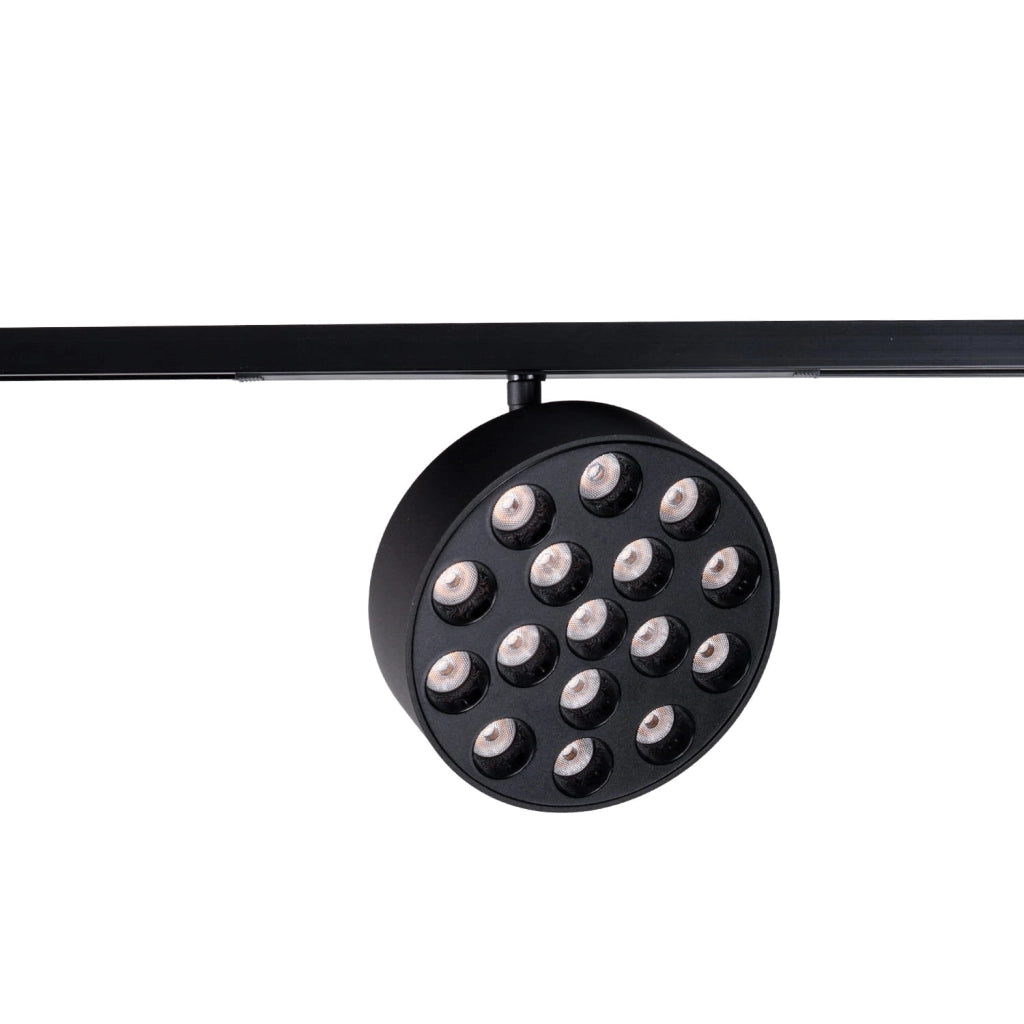 Faretto su binario LED 12W nero 2700-5000K Zigbee Maxlight