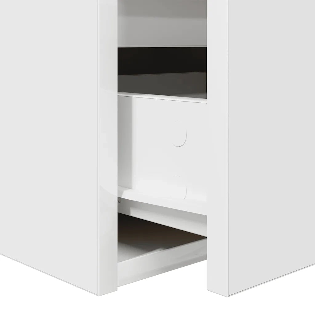 Comodino a Muro Bianco 38x34x40 cm 861247
