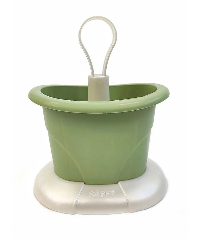 Scolaposate Cucina Tulipano Colore Verde Pallido Scuro