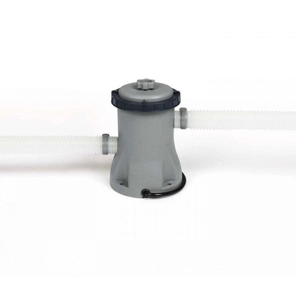 Trade Shop - Pompa Filtro A Cartuccia Tipo I 1.249 Lt/h 16 Watt Per Piscine Fuori Terra 58381 -