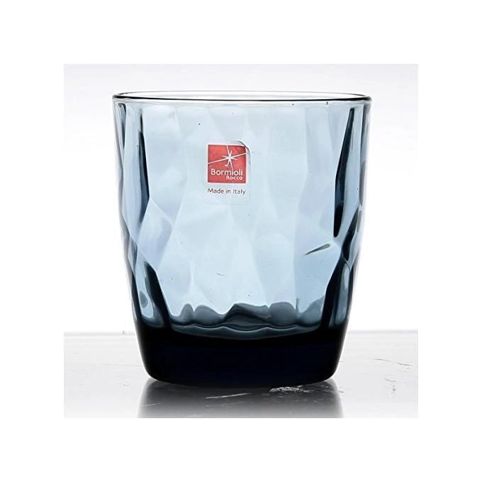Bormioli Set 3 Bicchieri Diamond Acqua 30cl Ocean Blue