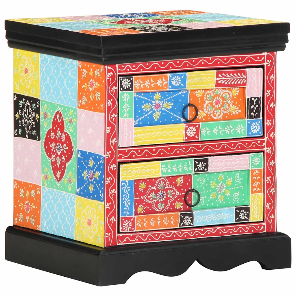 Armadio da Notte con cassetto 2 pcs Multicolore 40 x 35 x 45 cm 4017565