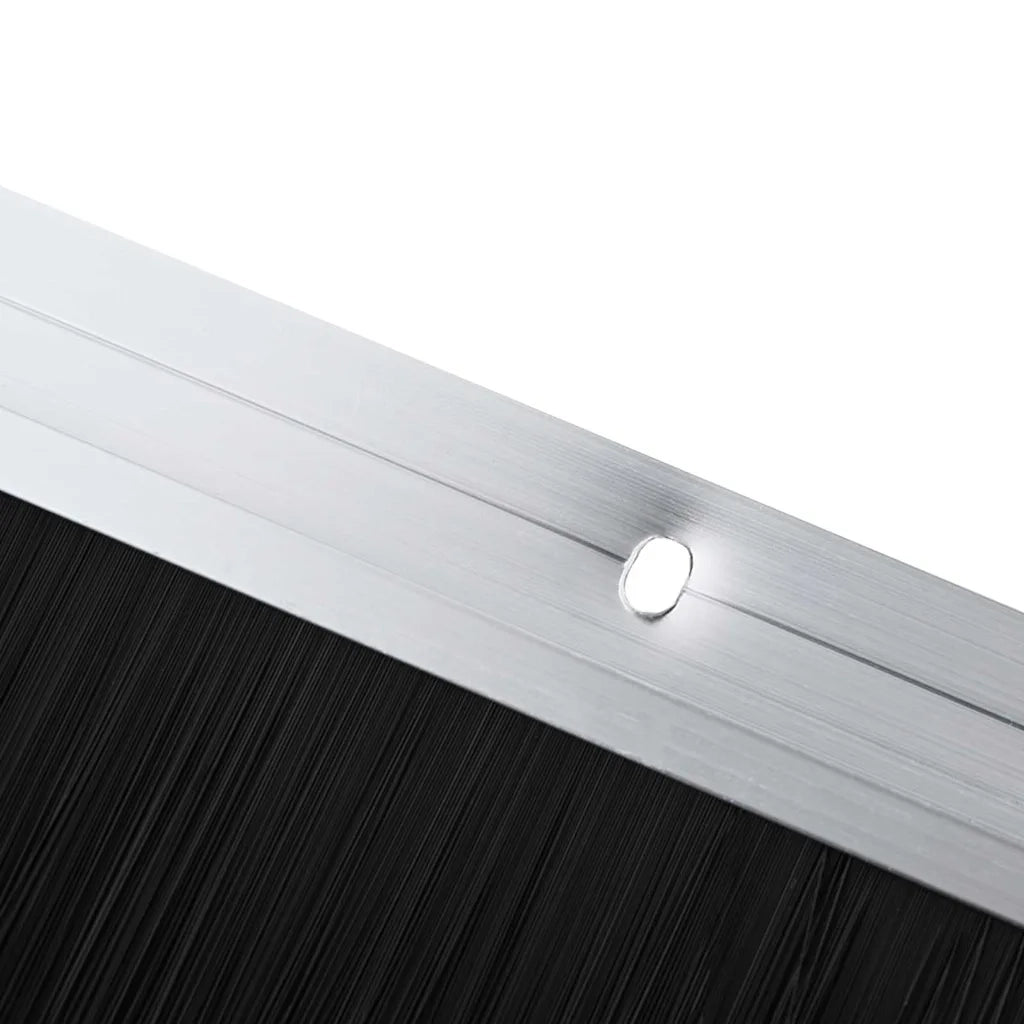 Spazzole per porte a vite 2 pz Argento 100 cm CFW2571815
