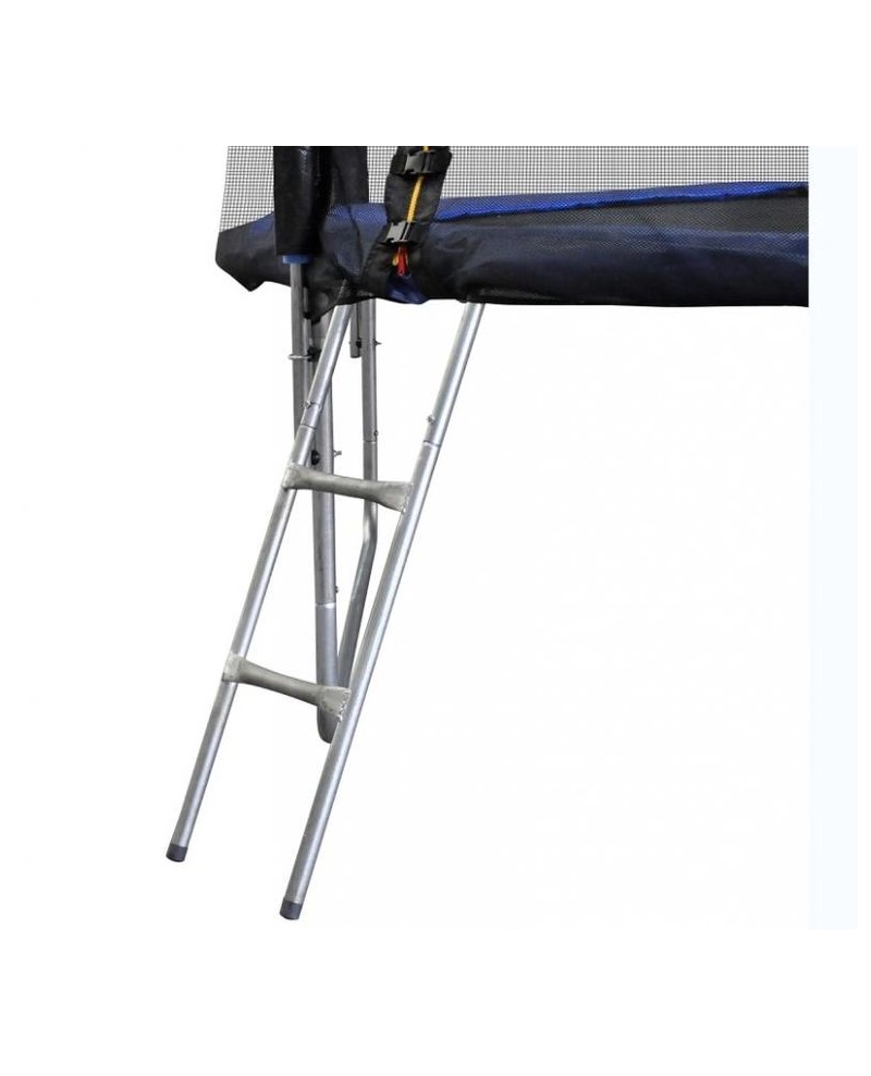 Trampolino elastico 244 cm completo di rete e scaletta Sicorage Ellyse