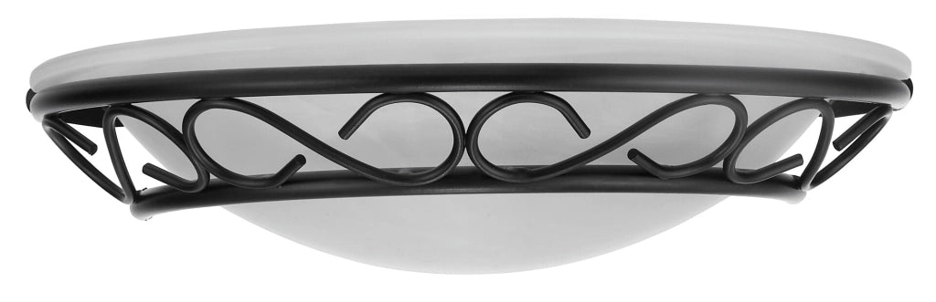 Applique Athen mediterranea nera E14 alabastro Rabalux 3721