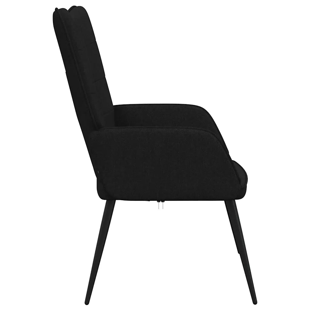 Sedia Relax Nera in Tessuto 327947