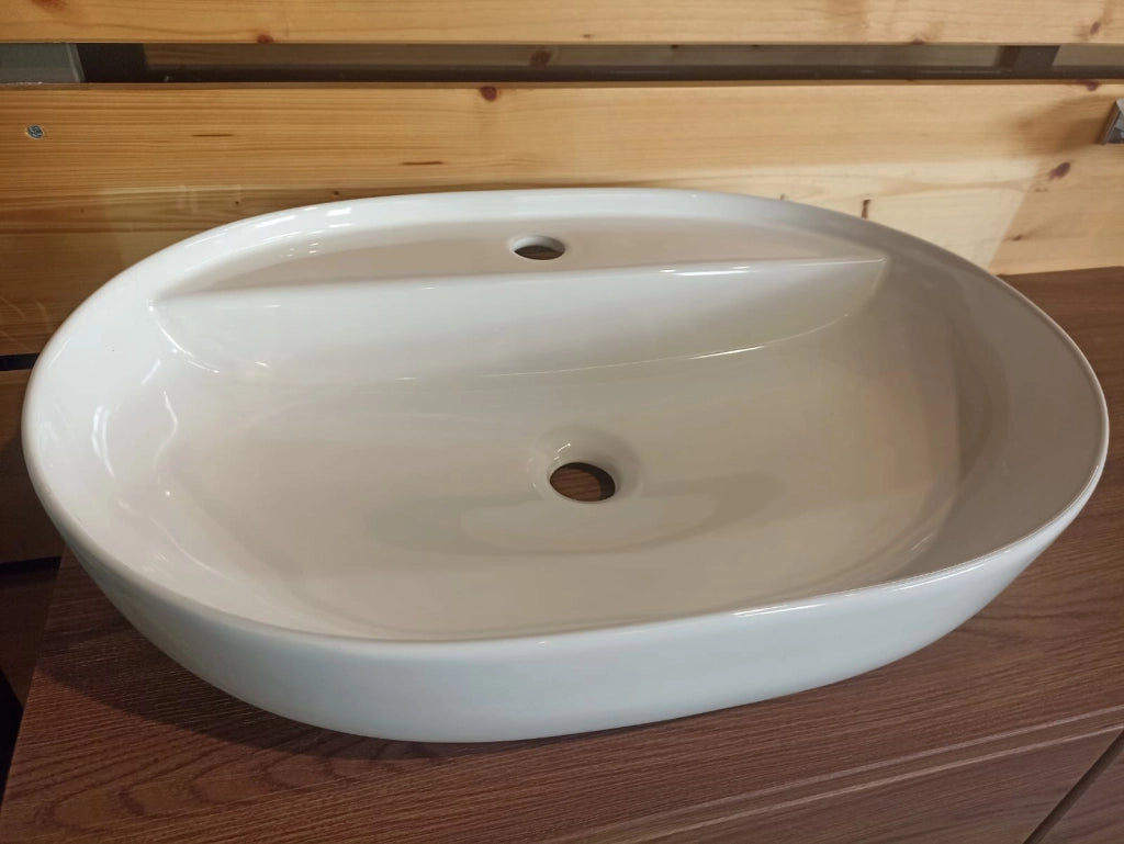 LAVABO APPOGGIO 60X41C/F RUB.  CERAM.B.CO LUC - 8.0