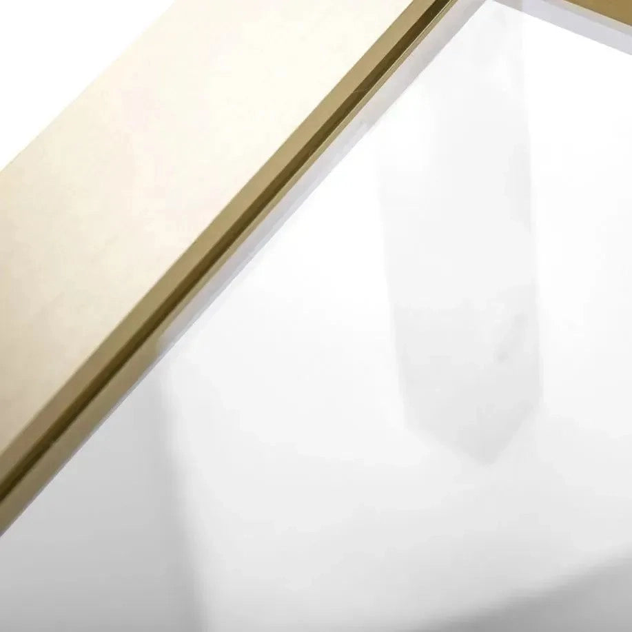 Cabina Doccia A Parete Rea Rapid Slide Brush Gold 110x100