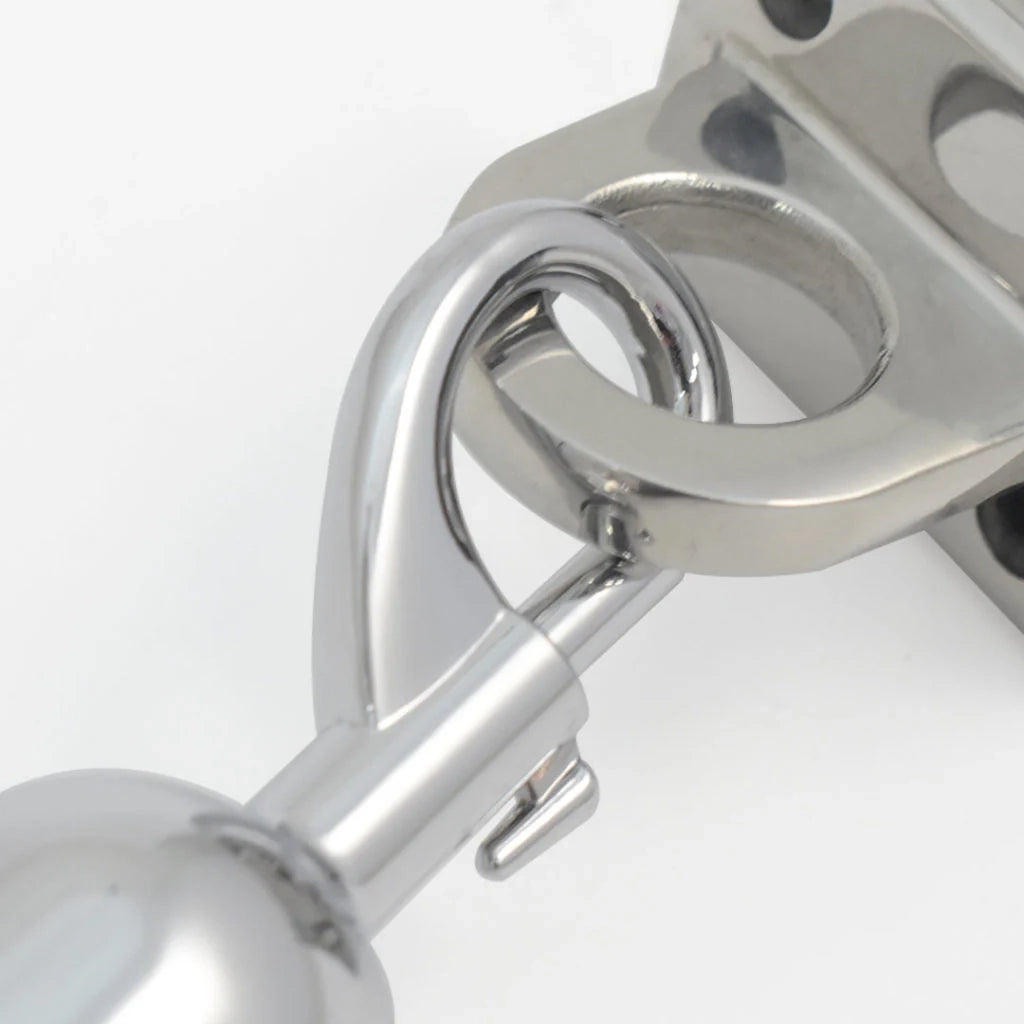 Attacco a muro per gancio cordone - Silver