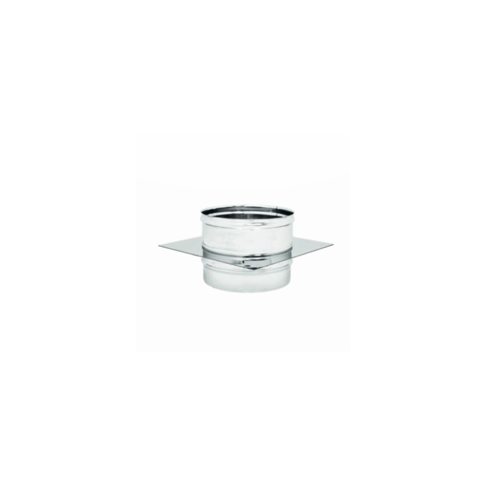 Supporto a solaio mf da 80mm in acciaio aisi 304