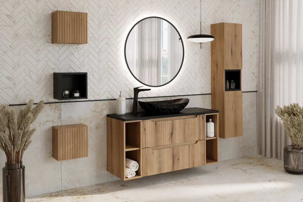 Set mobili bagno 60 cm con piano Nova Coast Evoke 60 cm