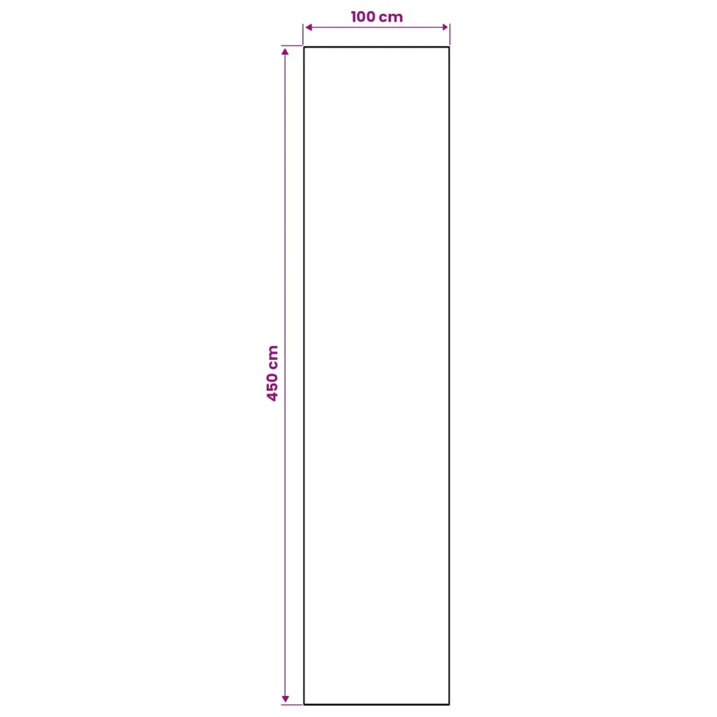 Runner Tappeto ORIZ 1150 gsm Motivo in rete nera 42045478