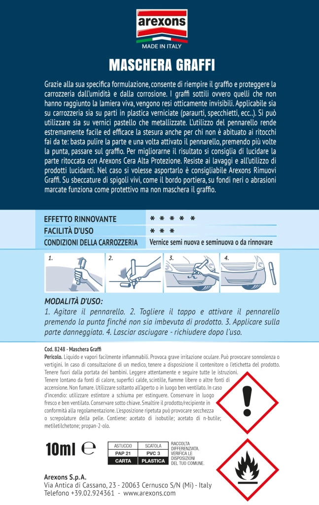 Maschera Graffi Arexons