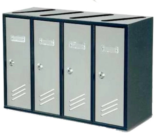 CASELLARIO POSTALE 4 unitÃE - mm 490x190x340h
