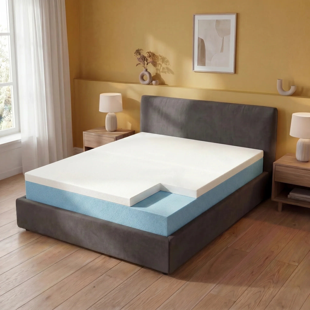 Materasso 120x190, Alto 30 cm - Una Piazza e Mezza, Memory, Sfoderabile, in Bayscent | Cabrio