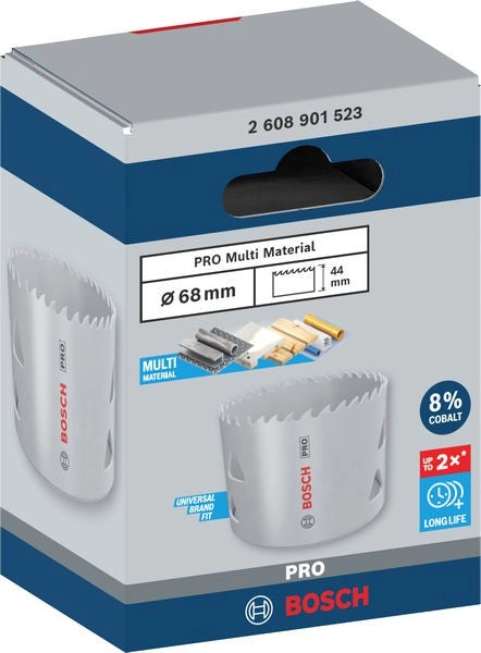 SEGA A TAZZA MULTIMATERIALE BOSCH PRO 68mm - 2608901523