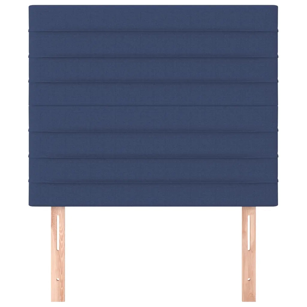 Testiera | Testata Blu 80x5x118/128 cm Tessuto