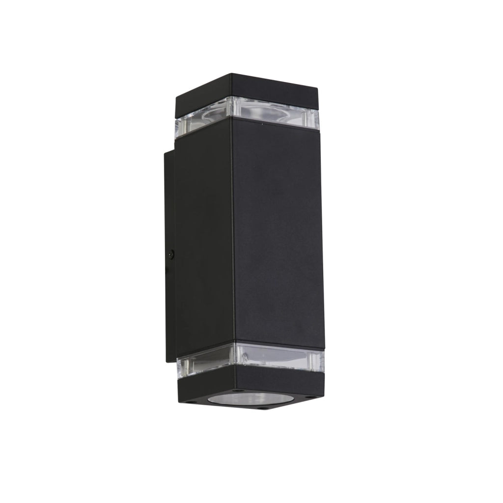 Lampada da parete per esterni Houston nera