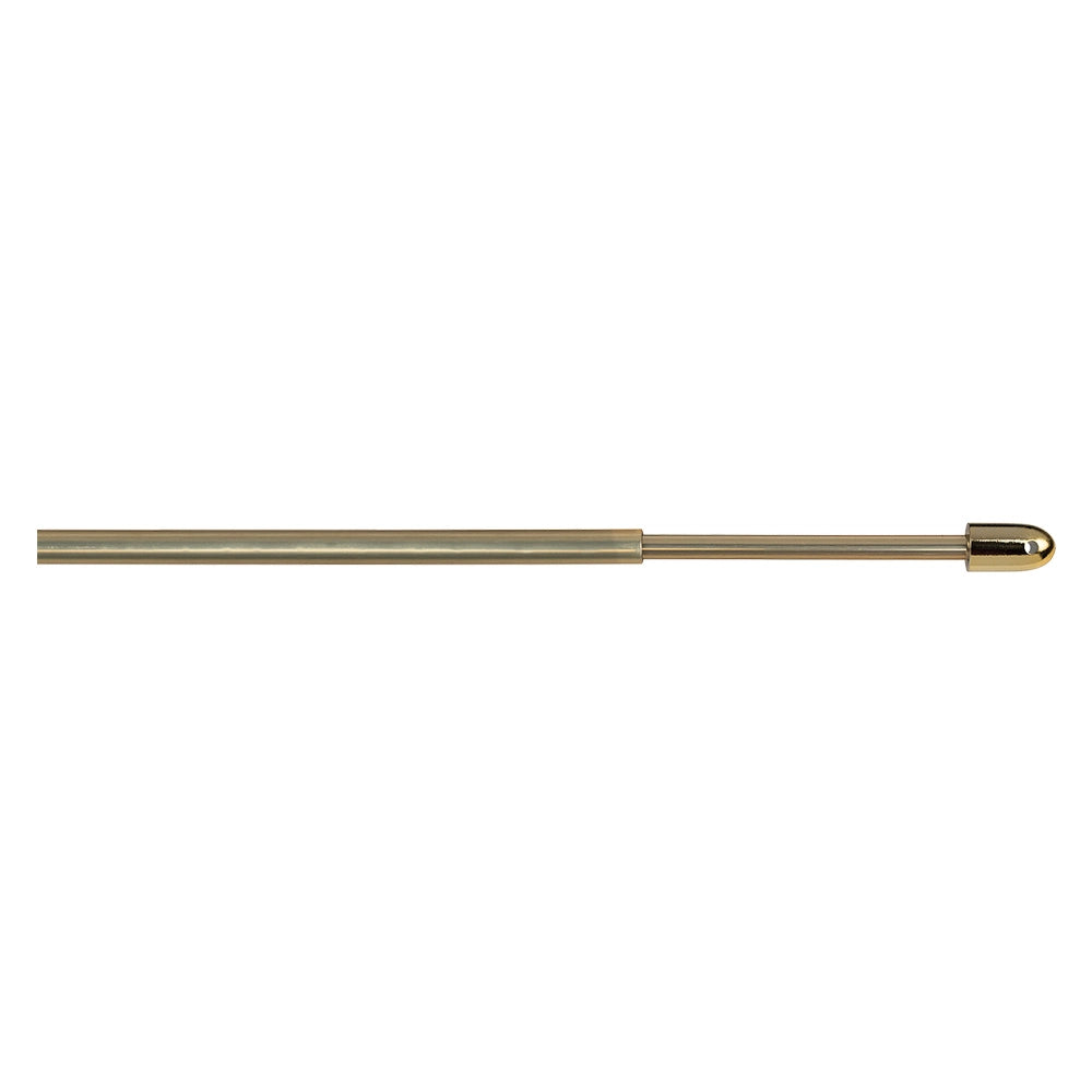 STANGHETTA TONDA A VITE 'BERLINO' Ø 8 mm. - cm 70 > 110 - oro - blister 1 pz  - ERREBI