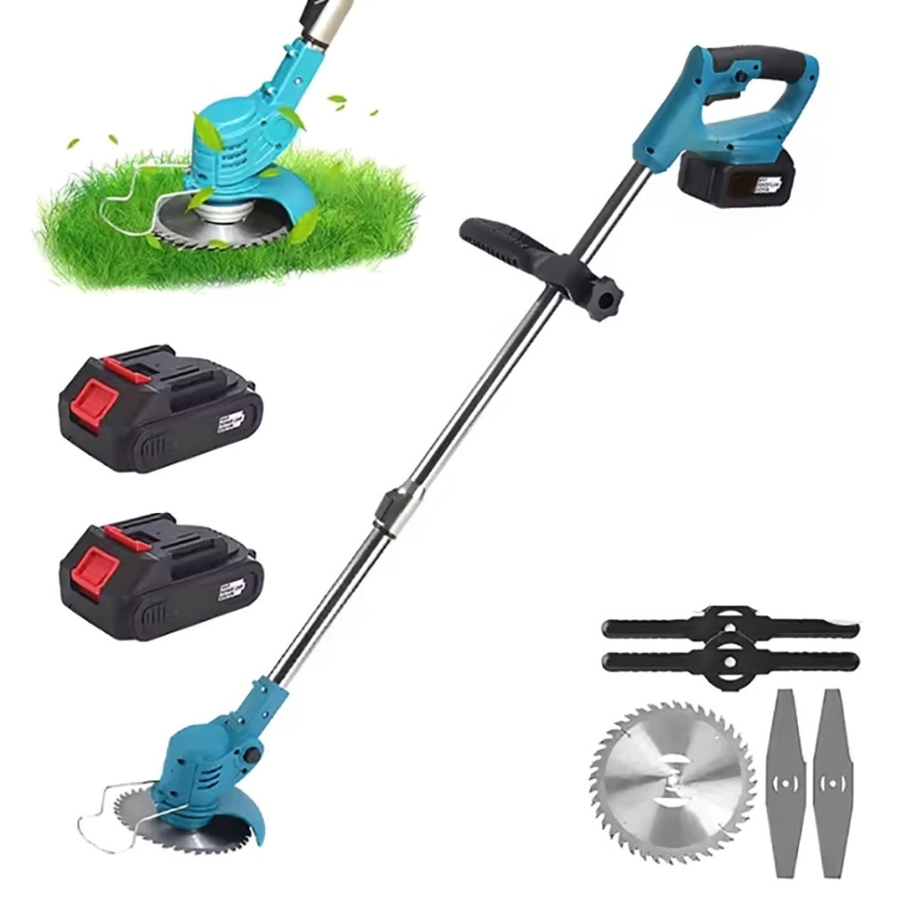 DECESPUGLIATORE TAGLIA ERBA BATTERIA RICARICABILE 48V SENZA FILI GIARDINO 800W