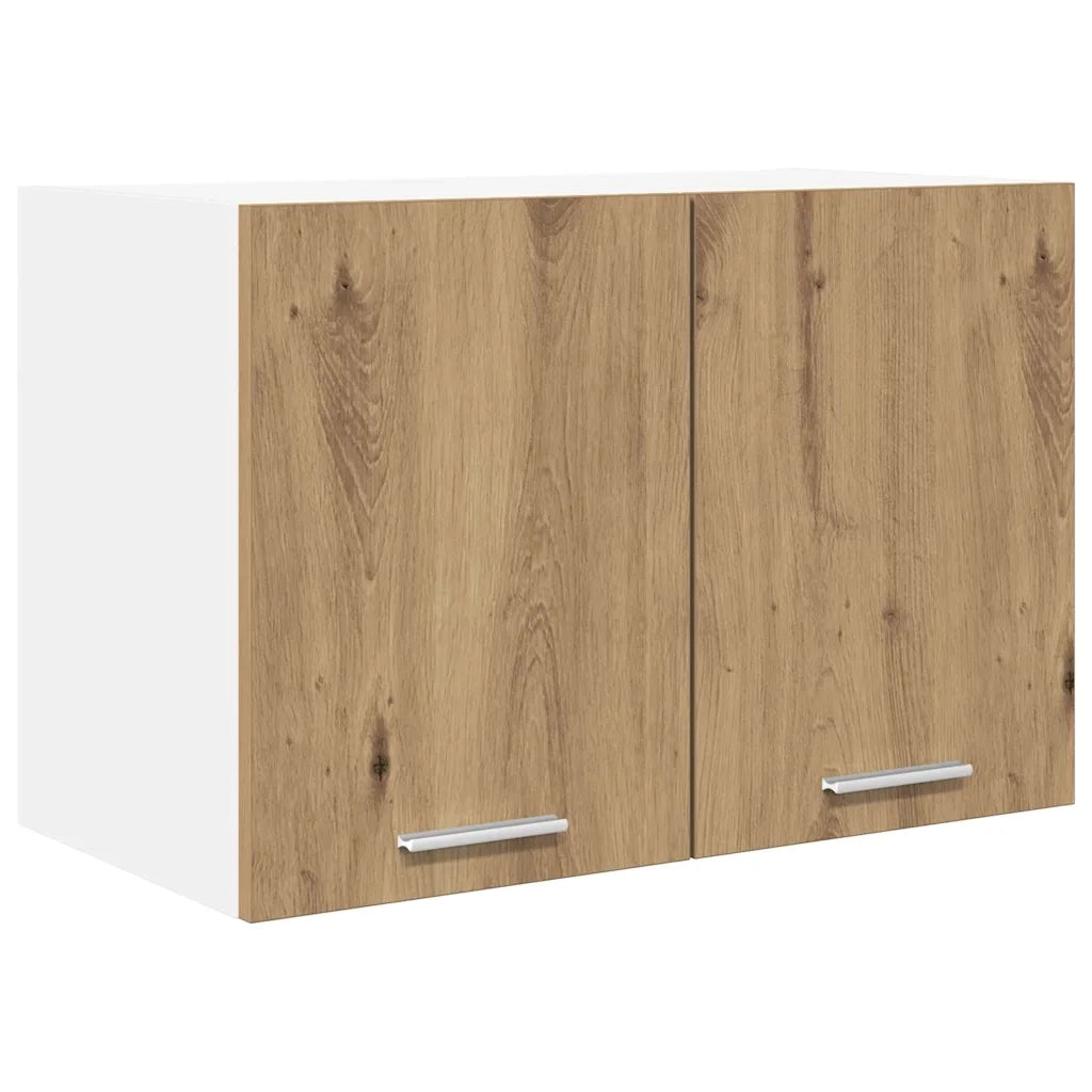 Armadio pensile Rovere Artigiano e Bianco 60 x 31 x 40 cm 884176
