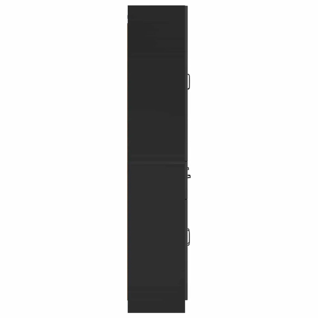 Set di armadi 2 pz Nero Legno ingegnerizzato 3416989