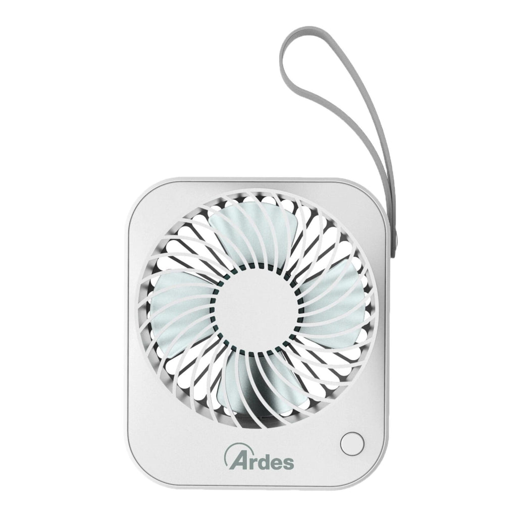 Ardes Ventilatore da Scrivania Usb Tauro 11cm 3 Pale con Piedini Antivibrazione per Uso Pratico e Confortevole