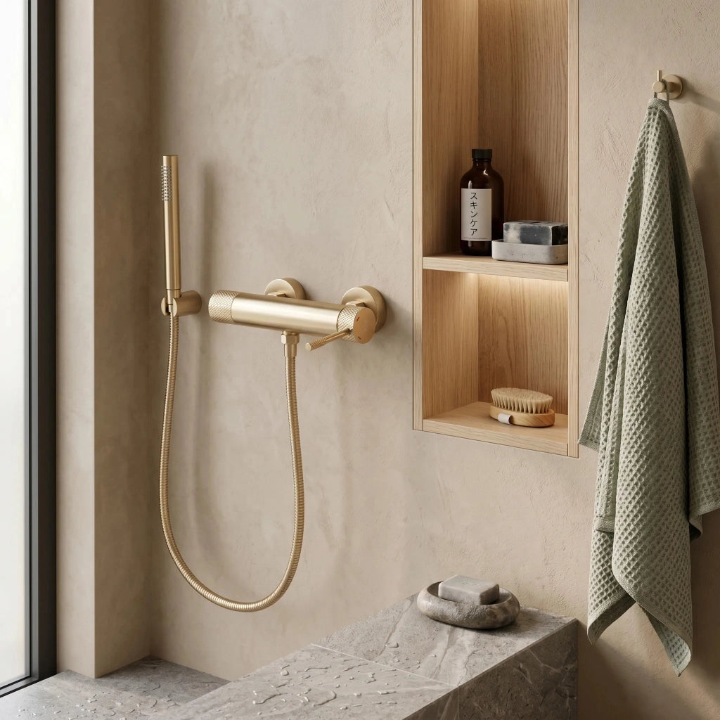 Rubinetto Per Vasca Rea Venti Brush Gold