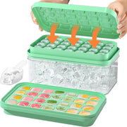 Blocchi di ghiaccio a forma di cubo per cocktail e altro
