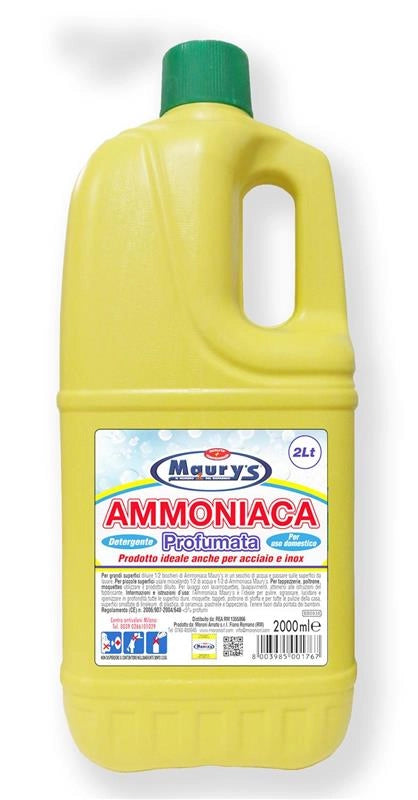 MAURY'S SET 6 CONFEZIONI DI AMMONIACA PROFUMATA 2 LT