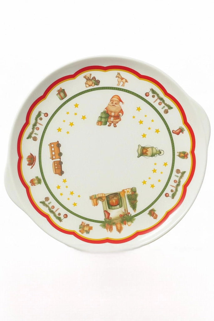 PIATTO PANETTONE 32 CM LINEA NATALE