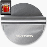Hamburgerpers Professionale - 1 pezzo - Acciaio inossidabile - 14 cm
