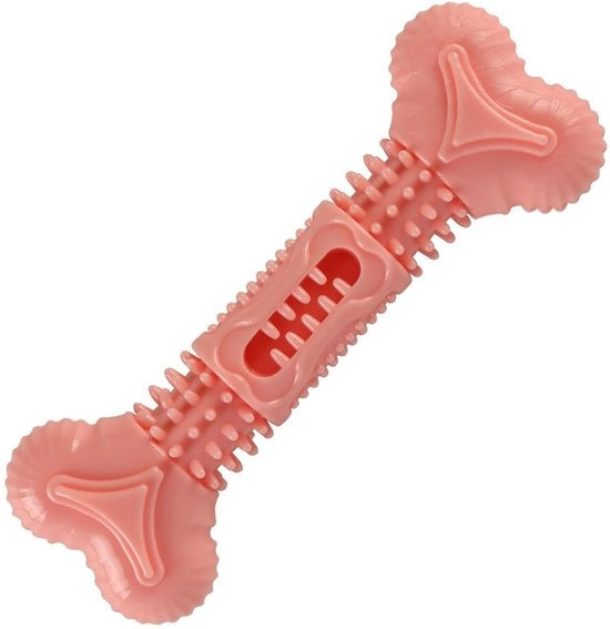Custodia per Cane - Forma di Dente - Cura della Bocca - Per Piccoli/Mediosized Cani - TPR - 14,5 x 5 cm - Giocattolo per Morso