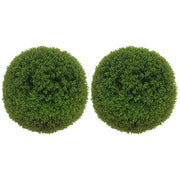 Boule Buxus Artificiale 40 cm ¨C zephmum ¨C Verde Scuro
