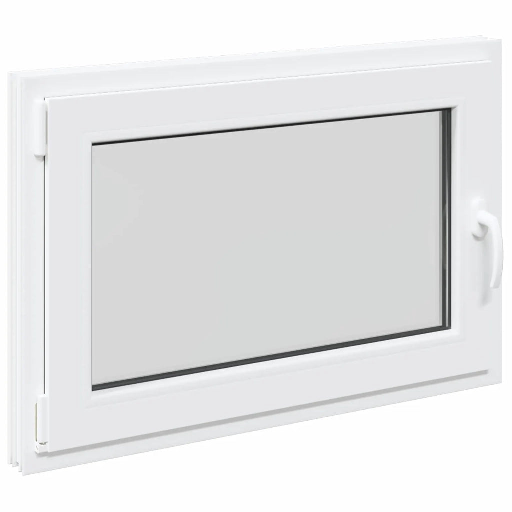 Finestra per Soffitta RISOR 90 x 50 cm PVC e Vetro Bianco CFW1904262