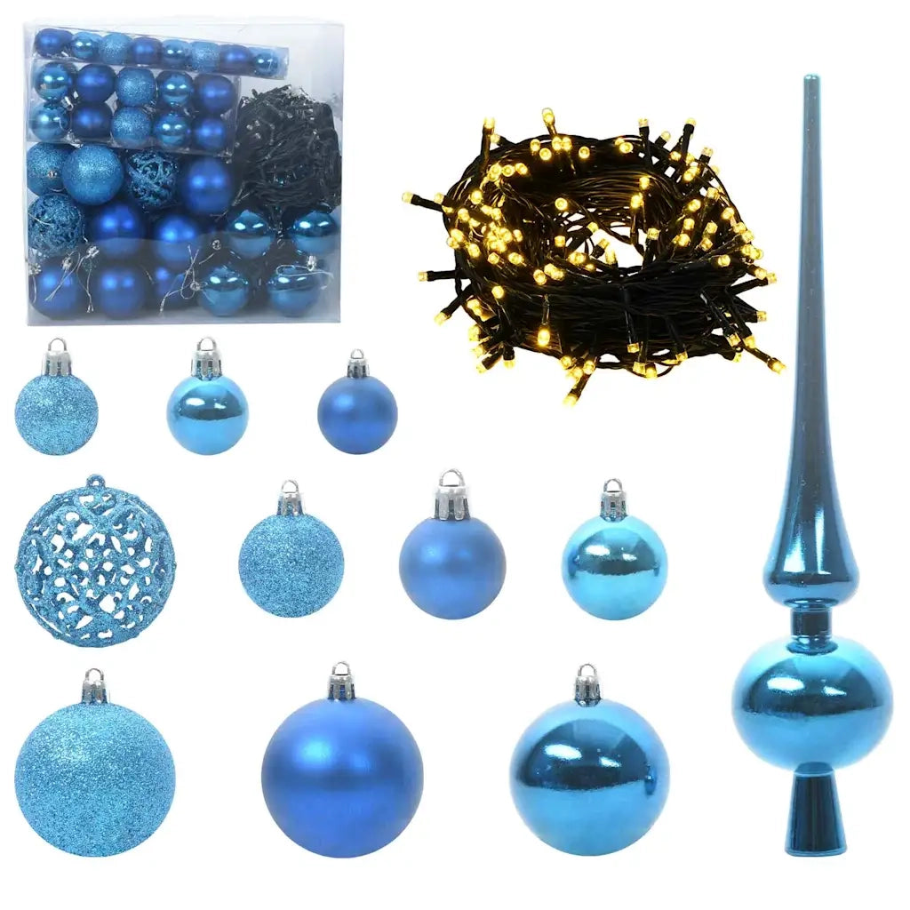 Albero di Natale artificiale con 300 LED Verde 210 cm