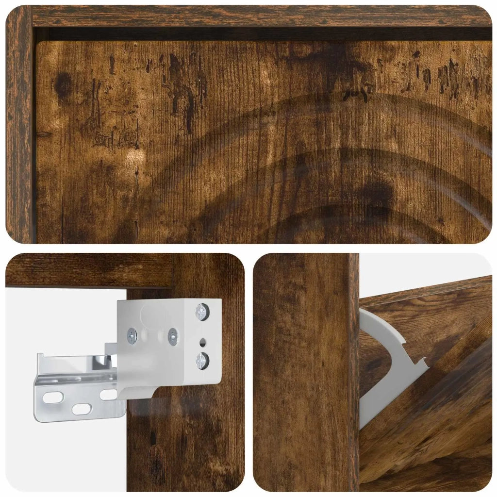 Mobiletto per Scarpe da Muro ALKMAAR 71 x 17 x 43 cm 896190