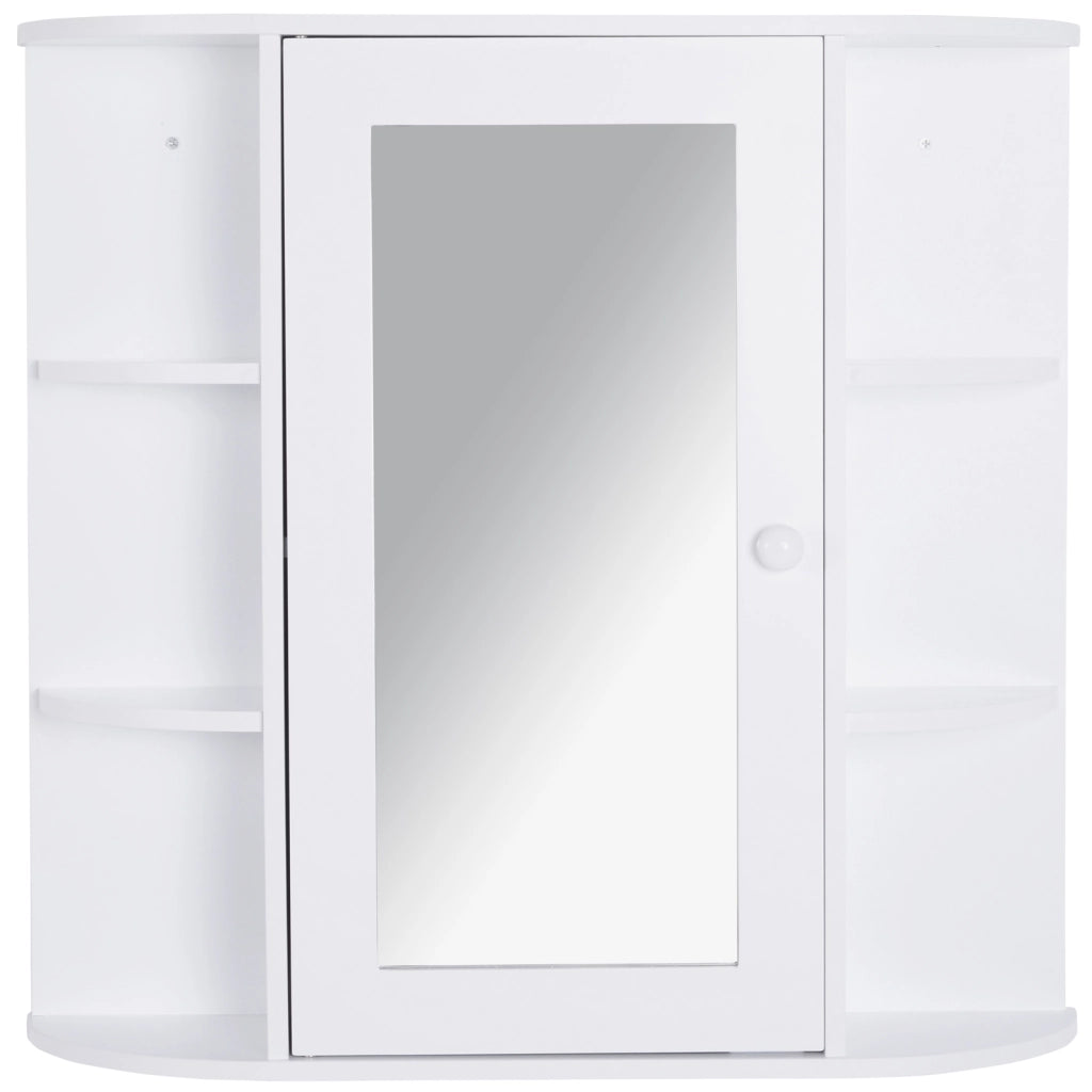 Armadio da Bagno con Specchio ¨C zephmum ¨C Bianco