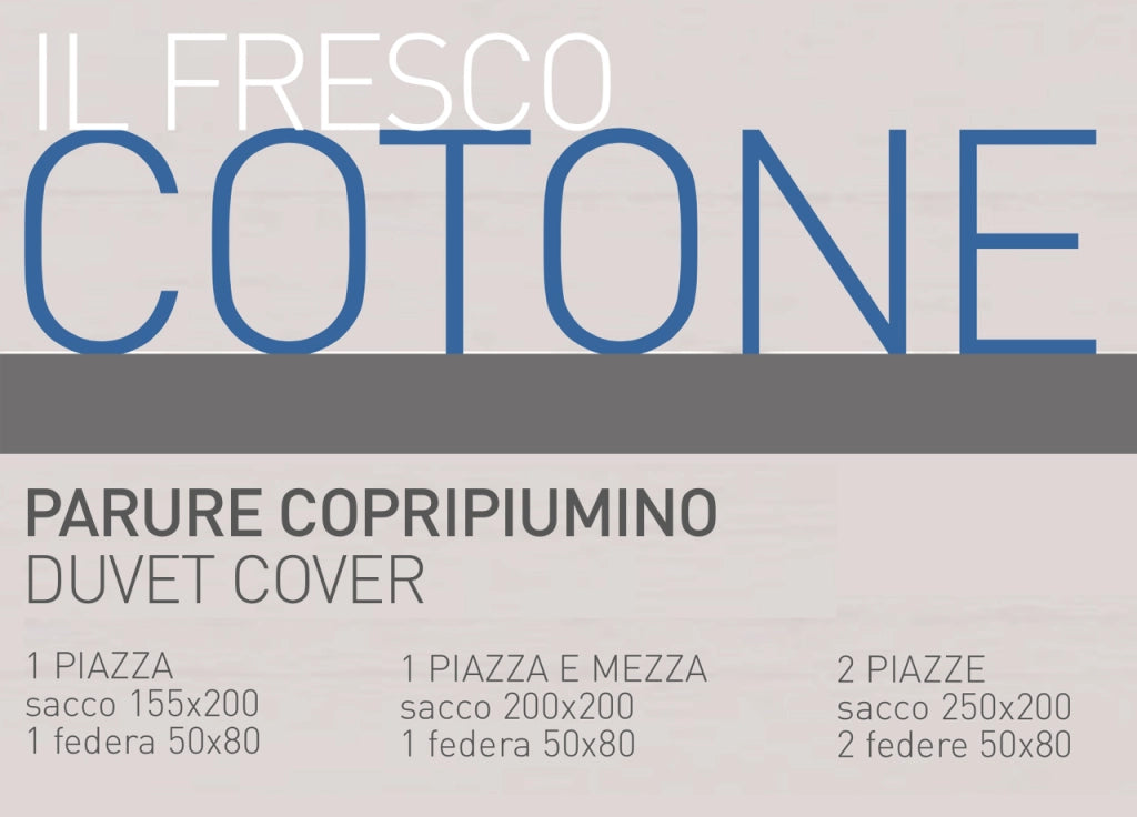 Sacco Copripiumino In 100% Cotone Made Italy Disegno Cani 25GI - Matrimoniale - Cani 25GI