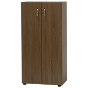 Scarpiera 2 Ante E 5 Ripiani 60x34x120cm Colore Quercia