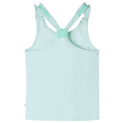 Canotta da Bambina Menta Chiaro 116