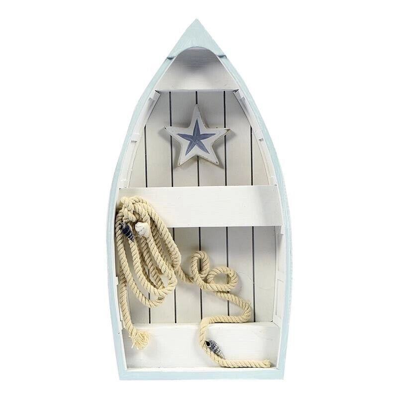 MAURY'S LINEA MARINA BARCA DA ARREDO 34 X 16 X H7 CM