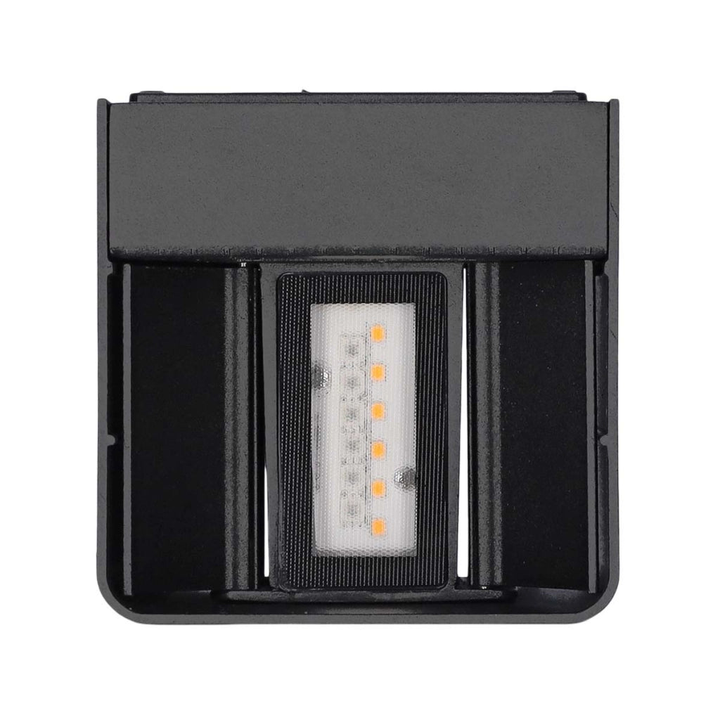 Applique da Parete Esterna Intelligente Zigbee 3.0 RGB Impermeabile IP65 Nero Nedis